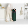 Кош за боклук с педал Brabantia NewIcon 1003210, 30 л, Плавно затваряне, Противоплъзгаща основа, Тъмнозелен