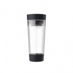 Термо чаша Brabantia Make&Take 1008493, 360 мл, Без разливане, Без BPA, Тъмносив