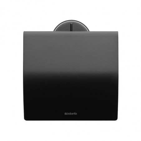 Държач за тоалетна хартия Brabantia Profile 90300320, Стенен монтаж, Устойчива на корозия, Черен