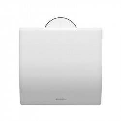 Държач за тоалетна хартия Brabantia Profile 90300319, Устойчива на корозия, Бял