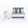 Кутия за хляб Brabantia Roll Top 646890, 16 л, 44.5х26 см, Лека и здрава конструкция, Инокс/Мат
