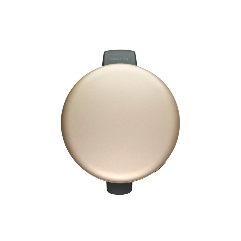 Кош за боклук с педал Brabantia NewIcon 1003209, 30 л, Плавно затваряне, Противоплъзгаща основа, Златен металик