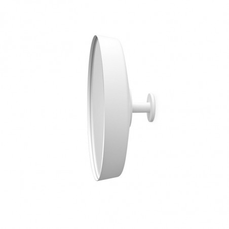 Огледало за стена Brabantia MindSet Mineral 1005691, 5 кратно увеличаване, Магнитна стойка, Устойчиво на корозия, Минерално покритие, Бял