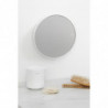 Огледало за стена Brabantia MindSet Mineral 1005691, 5 кратно увеличаване, Магнитна стойка, Устойчиво на корозия, Минерално покритие, Бял