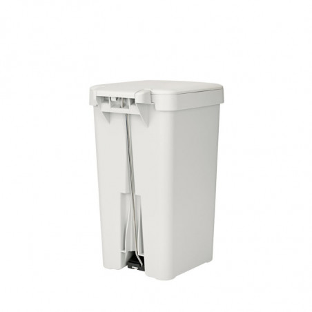 Кош за боклук с педал Brabantia StepUp 1008480, 16 л, Екологични материали, Голям отвор, Светлосив