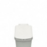 Кош за боклук с педал Brabantia StepUp 1008480, 16 л, Екологични материали, Голям отвор, Светлосив