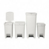 Кош за боклук с педал Brabantia StepUp 1008480, 16 л, Екологични материали, Голям отвор, Светлосив