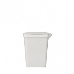 Кош за боклук с педал Brabantia StepUp 1008483, 25 л, Екологични материали, Голям отвор, Светлосив