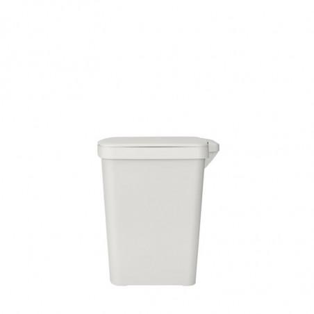 Кош за боклук с педал Brabantia StepUp 1008483, 25 л, Екологични материали, Голям отвор, Светлосив