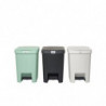 Кош за боклук с педал Brabantia StepUp 1008483, 25 л, Екологични материали, Голям отвор, Светлосив