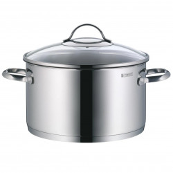 Комплект тенджери WMF Provence Plus 5, 9 части, Неръждаема стомана 18/10, Многослойно TransTherm дъно, Индукция, Сребрист