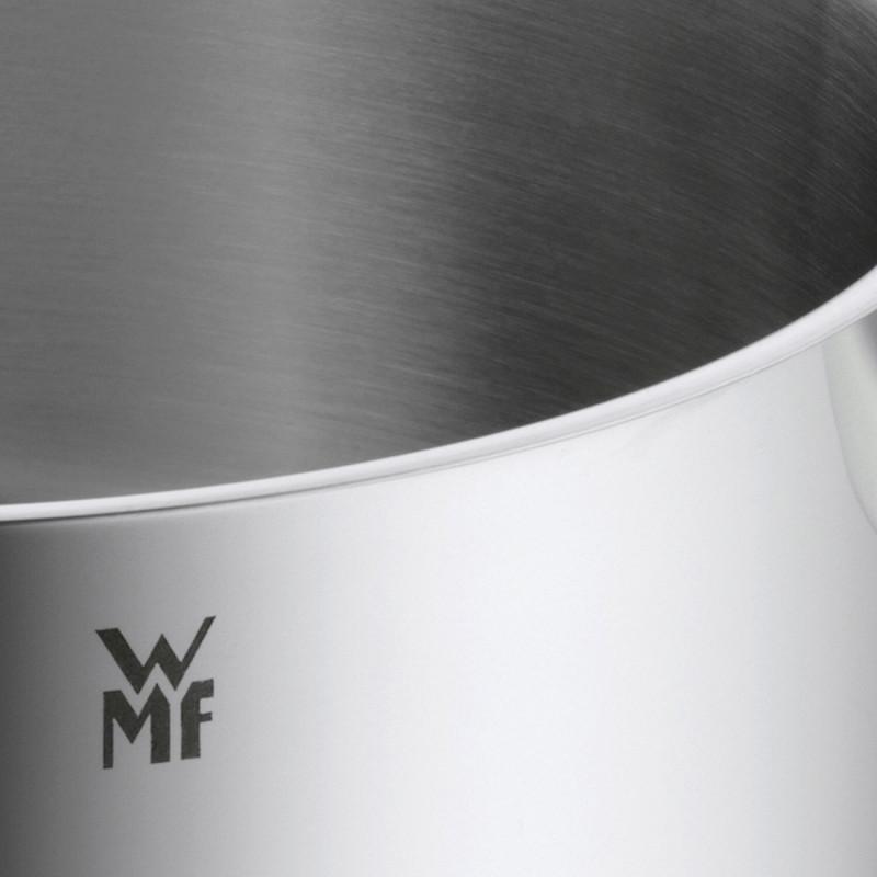 Комплект тенджери WMF Provence Plus 5, 9 части, Неръждаема стомана 18/10, Многослойно TransTherm дъно, Индукция, Сребрист