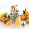 Цитрус преса Ariete Positano JUICER 0413/0P, 85W, Метално тяло, Безшумна работа, 2 приставки, Бял/Жълт