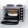 Готварска печка с два котлона Ariete Bon Cuisine 995, 1500W, 40 л, Таймер, 4 позиции за печене, Инокс