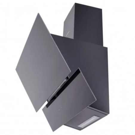 Абсорбатор Luxell HANZ DA6-835, 140W, 650 м3/ч, 60см, Дистанционно, Сензорен екран, 3 скорости, LED, Сив