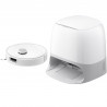 Прахосмукачка робот Roborock Q Revo Curv QRC02-00, 18500 Pa, 6400 mAh, 66W, 3D Картографиране LiDar, Станция за зареждане, Автономия до 4 часа, Бял