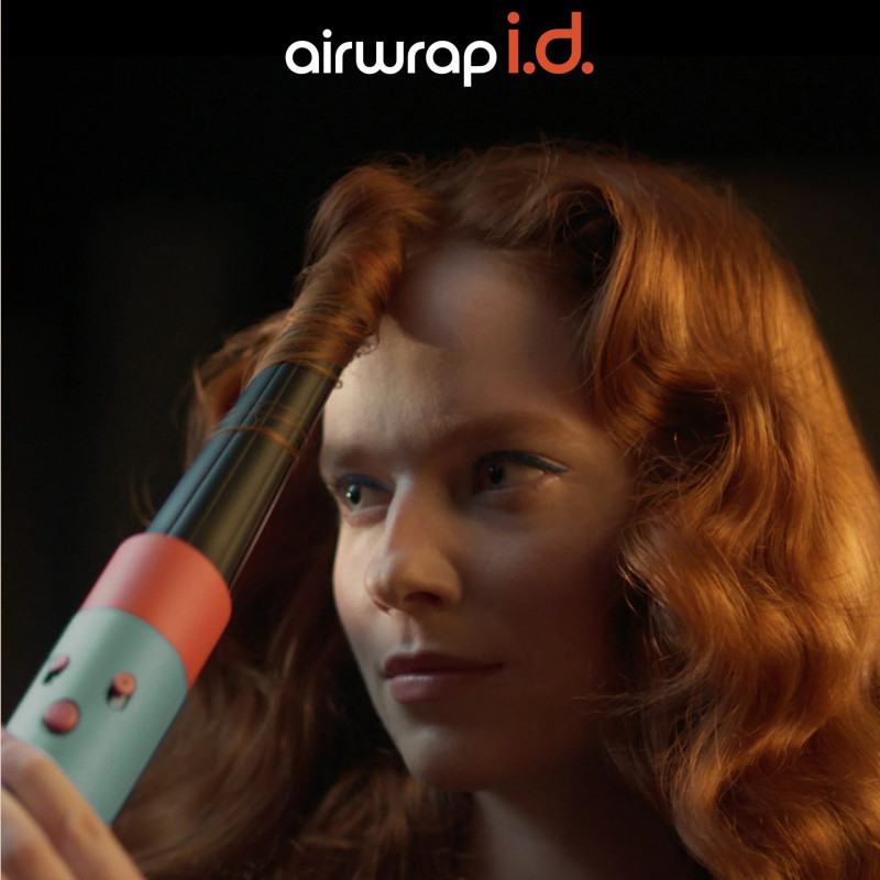 Маша за коса Dyson HS08 Airwrap T1/T2 CePa/Tz, 1300W, 13.5 л/с, Йонизиране, 3 скорости, 3 температури, Bluetooth, Керамична патина/топаз