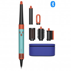 Маша за коса Dyson HS08 Airwrap T1/T2 CePa/Tz, 1300W, 13.5 л/с, Йонизиране, 3 скорости, 3 температури, Bluetooth, Керамична патина/топаз