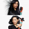 Маша за коса Dyson HS08 Airwrap T1/T2 CePa/Tz, 1300W, 13.5 л/с, Йонизиране, 3 скорости, 3 температури, Bluetooth, Керамична патина/топаз