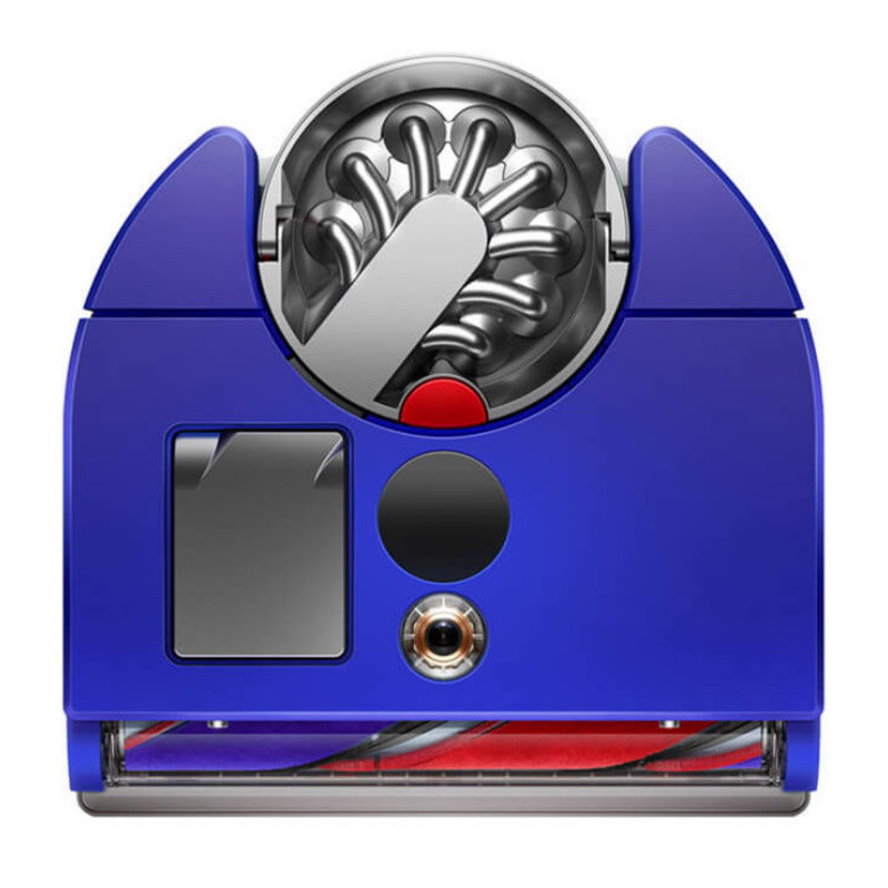 Прахосмукачка робот Dyson 360, 65 AW, 22000 Pa, 110000 об/мин, 4 режима, 360° визуална навигация, Hyperdymium, Нисък профил, Син/никел