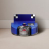 Прахосмукачка робот Dyson 360, 65 AW, 22000 Pa, 110000 об/мин, 4 режима, 360° визуална навигация, Hyperdymium, Нисък профил, Син/никел