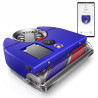 Прахосмукачка робот Dyson 360, 65 AW, 22000 Pa, 110000 об/мин, 4 режима, 360° визуална навигация, Hyperdymium, Нисък профил, Син/никел