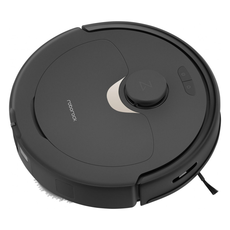 Прахосмукачка робот Roborock Q Revo S QRS52-00, 7000 Pa, 5200 mAh, 80W, 3D Картографиране LiDar, Станция за зареждане, Автономия до 3 часа, Черен