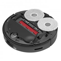 Прахосмукачка робот Roborock Q Revo S QRS52-00, 7000 Pa, 5200 mAh, 80W, 3D Картографиране LiDar, Станция за зареждане, Автономия до 3 часа, Черен