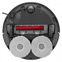 Прахосмукачка робот Roborock Q Revo S QRS52-00, 7000 Pa, 5200 mAh, 80W, 3D Картографиране LiDar, Станция за зареждане, Автономия до 3 часа, Черен