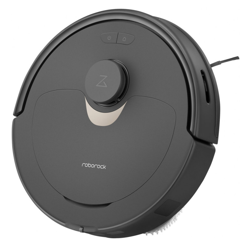Прахосмукачка робот Roborock Q Revo S QRS52-00, 7000 Pa, 5200 mAh, 80W, 3D Картографиране LiDar, Станция за зареждане, Автономия до 3 часа, Черен