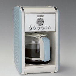 Кафемашина Ariete VINTAGE AMERICANO 1342/05, 960W, 2.1 л, Таймер, Програмиране, Пауза, Противокапкова система, Син