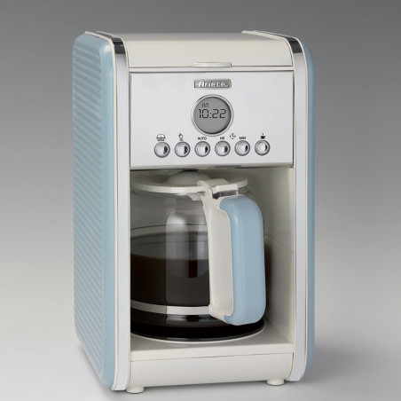 Кафемашина Ariete VINTAGE AMERICANO 1342/05, 960W, 2.1 л, Таймер, Програмиране, Пауза, Противокапкова система, Син
