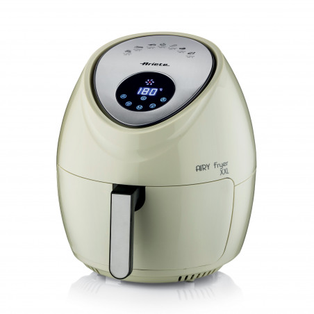 Фритюрник с горещ въздух Ariete AIRY FRYER XXL 4618/02, 1800W,  5.5 л, 7 програми, Таймер, LCD сензорен дисплей, Бежов
