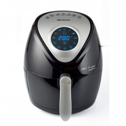 Фритюрник с горещ въздух Ariete AIRY FRYER DIGITAL 4616/00, 1300W, 2.6 л, 7 програми, До 200C, LCD сензорен дисплей, Таймер, Черен