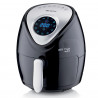 Фритюрник с горещ въздух Ariete AIRY FRYER DIGITAL 4616/00, 1300W, 2.6 л, 7 програми, До 200C, LCD сензорен дисплей, Таймер, Черен