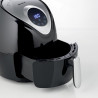 Фритюрник с горещ въздух Ariete AIRY FRYER DIGITAL 4616/00, 1300W, 2.6 л, 7 програми, До 200C, LCD сензорен дисплей, Таймер, Черен