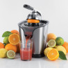 Цитрус преса Ariete PRO JUICE 0411, 160W, Корпус от стомана, Двоен конус с клапи, Инокс
