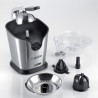 Цитрус преса Ariete PRO JUICE 0411, 160W, Корпус от стомана, Двоен конус с клапи, Инокс