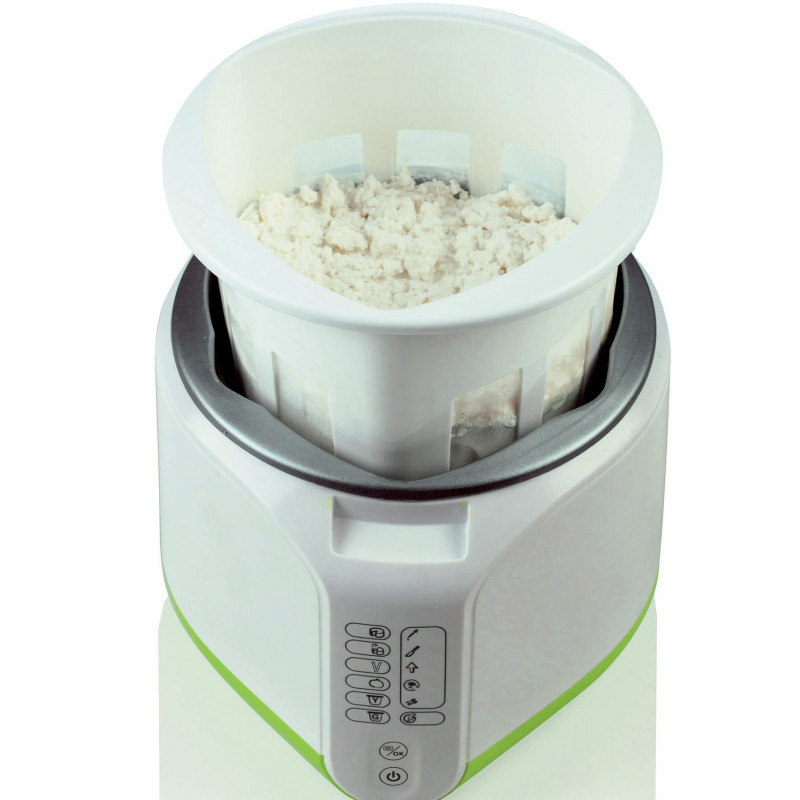 Уред за сирена и кисело мляко Ariete B-CHEESE 0615/00, 500W, 2 л, 6 програми, 90C, 6 индикатора, Бял/зелен
