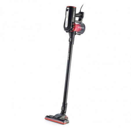 Вертикална прахосмукачка Ariete HANDY FORCE 2759, 600W, 0.5 л, Моторизирана четка, LED, HEPA, Черен/червен