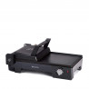 Електрическа скара 3в1 Ariete MULTI GRILL 1916/10, 2400 W, 60x25 см, Разтегателна повърхност, Термостат, Черен