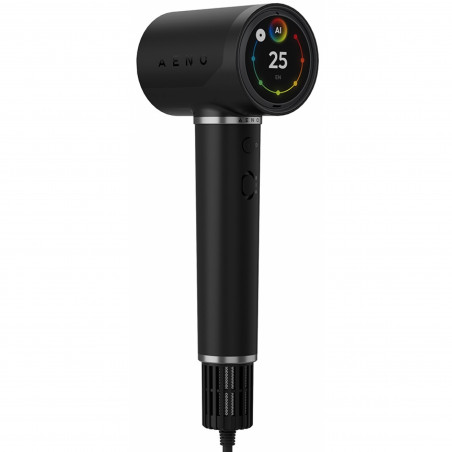 Сешоар AI AENO HD5 AHD0005B, 1500W, Безчетков мотор, 2 скорости, 3 нива, 67 dB, Гласов контрол, Черен