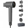 Сешоар AI AENO HD5 AHD0005G, 1500W, Безчетков мотор, 2 скорости, 3 нива, 67 dB, Гласов контрол, Сив