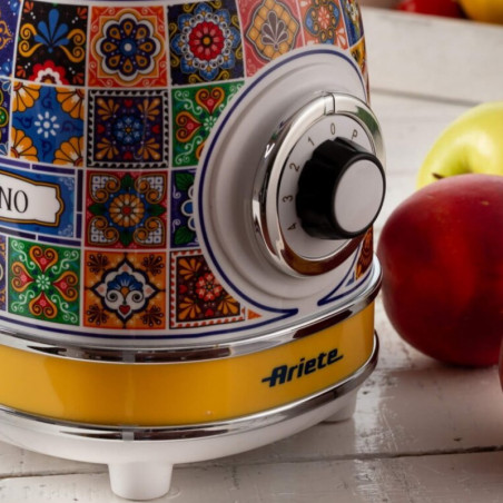 Блендер Ariete Positano 0583/0P, 1000W, 1.5 л, 4 скорости+импулси, Трошене на лед, Бял/жълт
