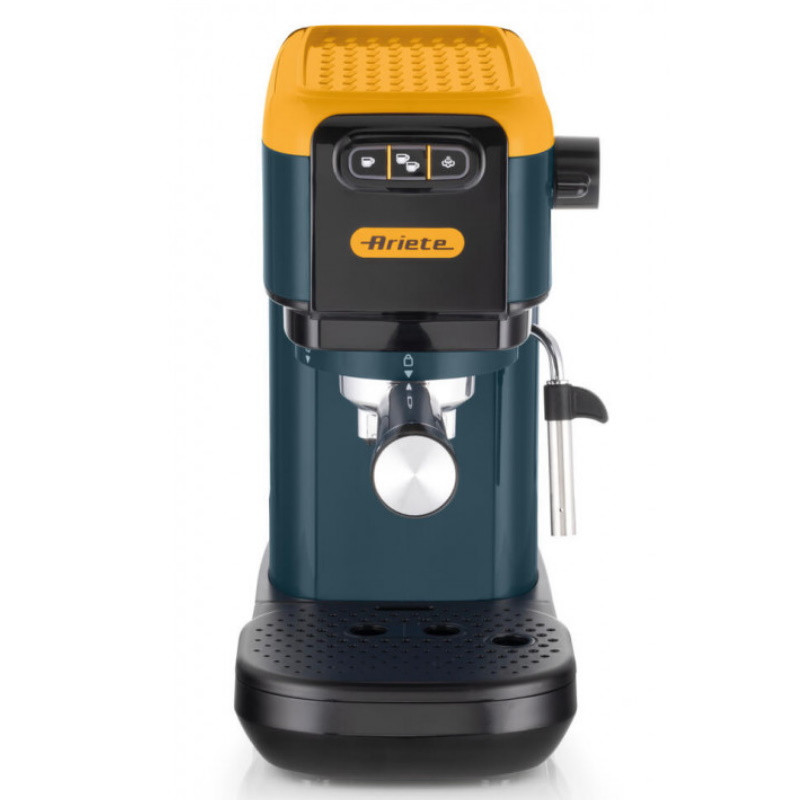 Кафемашина Ariete ESPRESSO COLOR 1399/16, 1300W, 15 bar, 1.1 л, Мляно и ESE, Жълт
