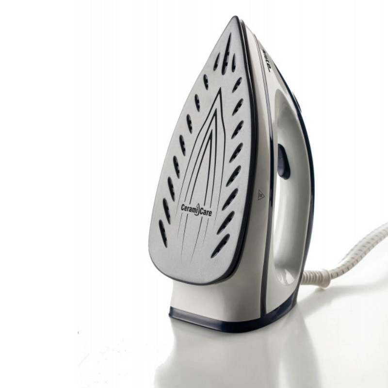 Парогенератор за гладене Ariete STEAM POWER PRO 5571/00, 2400W, 7 bar, 1.8 л, Керамична плоча, Обезмаслител, Енергоспестяваща функция, Бял/син