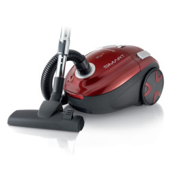Прахосмукачка Ariete SMART 2735/10, 700W, 2.5 л, Индикатор за пълна торба, Бордо/черен
