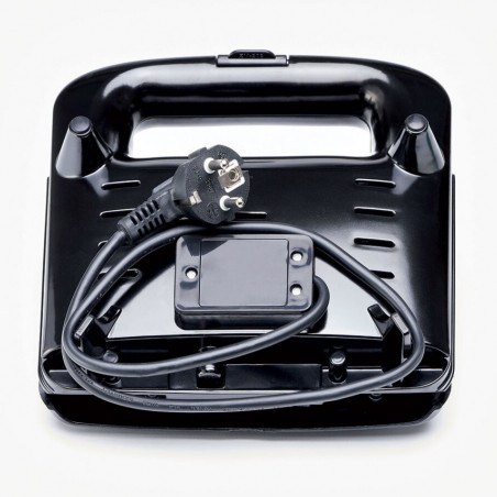 Сандвич тостер Ariete TOAST AND GRILL COMPACT 1980/00, 750W, Незалепващо покритие, Индикатори, Черен/сив