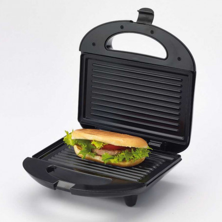 Сандвич тостер Ariete TOAST AND GRILL EASY 1980/00, 750W, Индикатори, Черен/сив