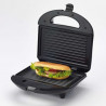Сандвич тостер Ariete TOAST AND GRILL EASY 1980/00, 750W, Индикатори, Черен/сив